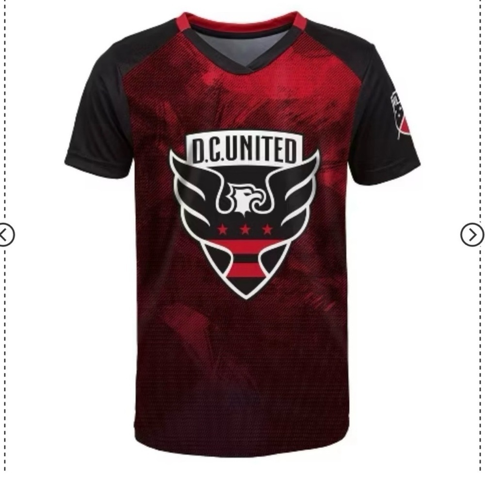 NWT Youth Small DC United MLS Soccer Jersey's (C3)